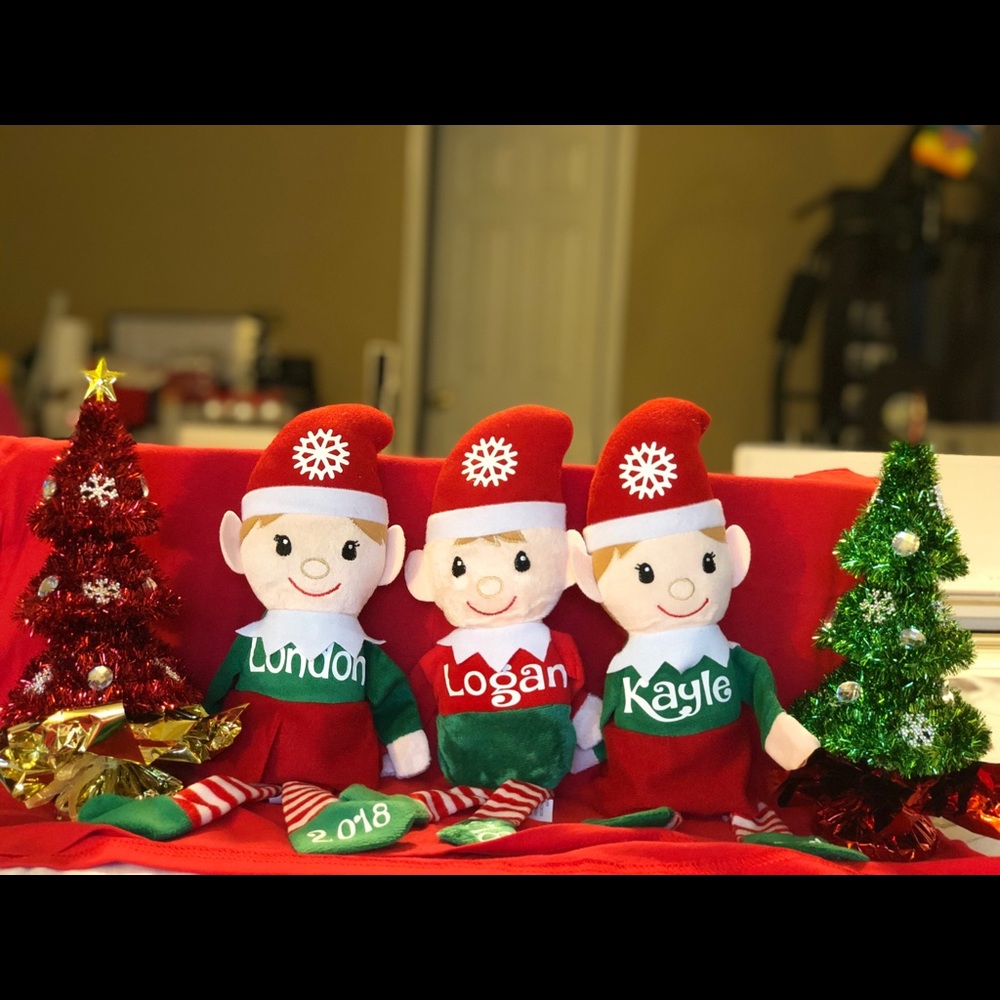 💋Red Socks Free Customized Elf💋 - Picture 2 of 2